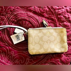 Small Coach Wristlet